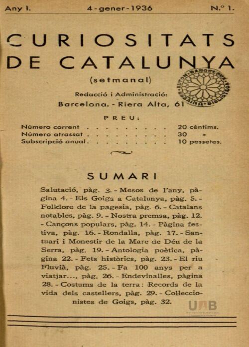 Curiositats de Catalunya