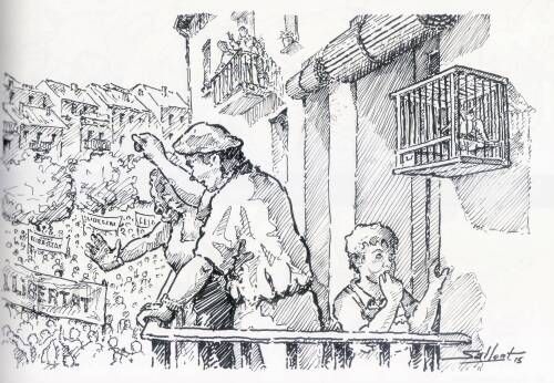 Visca la llibertat!… diu el qui té un ocell engabiat
