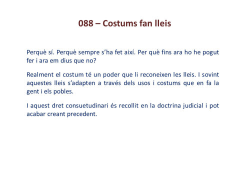 Costums fan lleis
