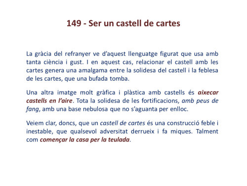 Castell de cartes