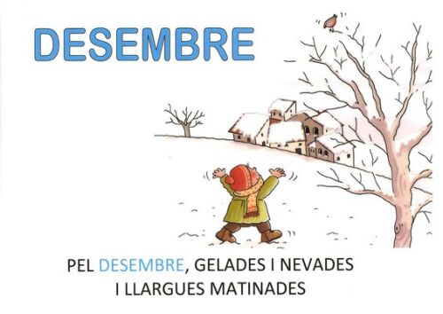 Pel desembre, gelades i nevades i llargues matinades