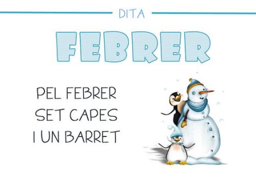 Febrer, febreret, set capes i un barret