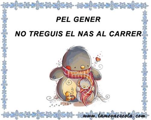 Pel gener, no es treu el nas al carrer