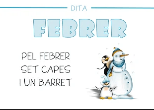 Febrer, febreret, set capes i un barret