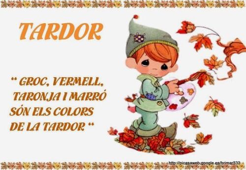 Groc, vermell, taronja i marró són els colors de la tardor