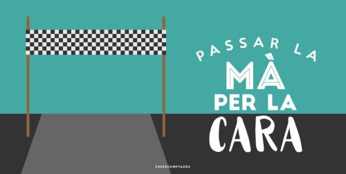 Passar-li la mà per la cara