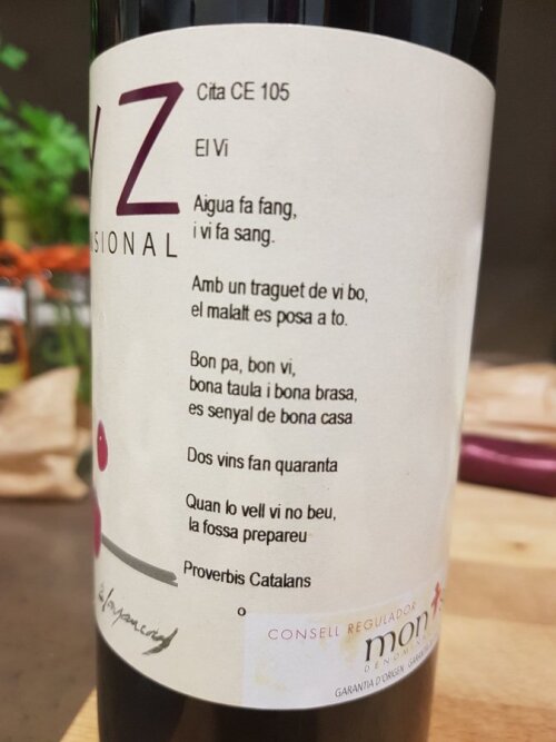 Amb un traguet de vi bo el malalt es posa bo