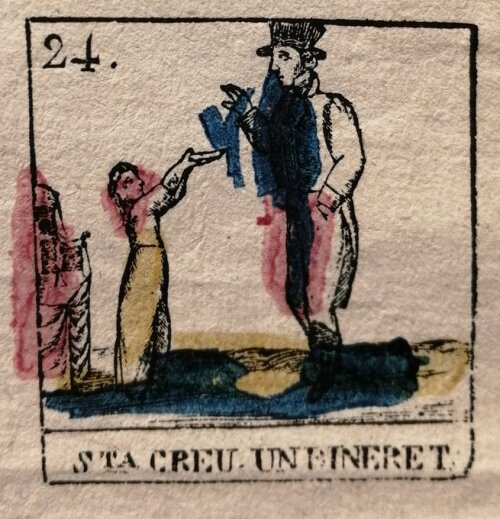 Santa Creu, un dineret