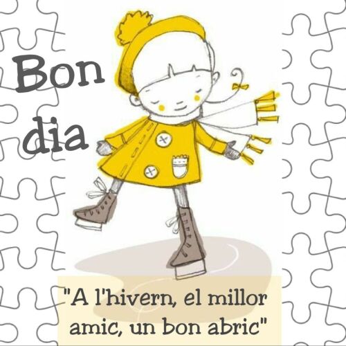 A l'hivern el millor amic és un bon abric