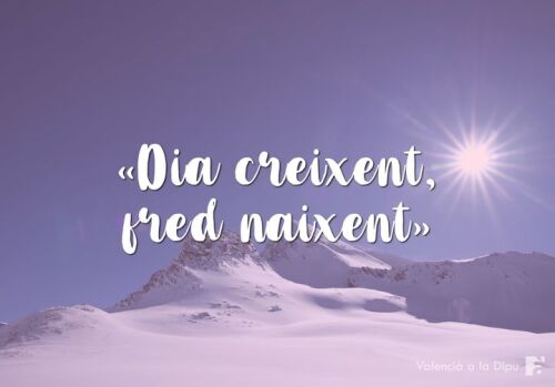 Dia creixent, fred naixent