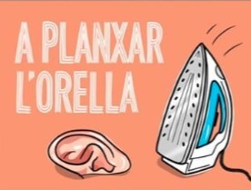 Planxar l'orella