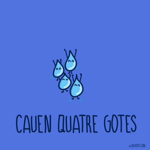 Caure quatre gotes