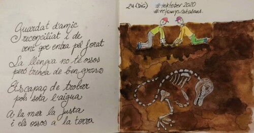 A la mar la fusta i els ossos a la terra