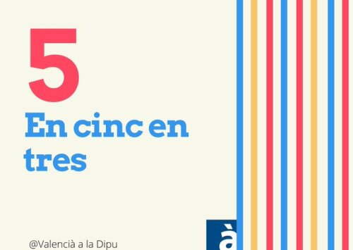 De cinc en tres