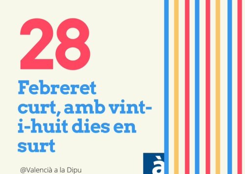 Febrer el curt, amb vint-i-vuit dies se'n surt