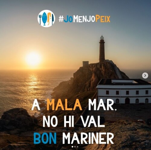 A mala mar no hi val bon mariner