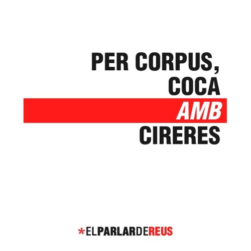 Per Corpus, coca amb cireres