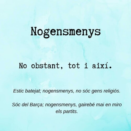 Nogensmenys