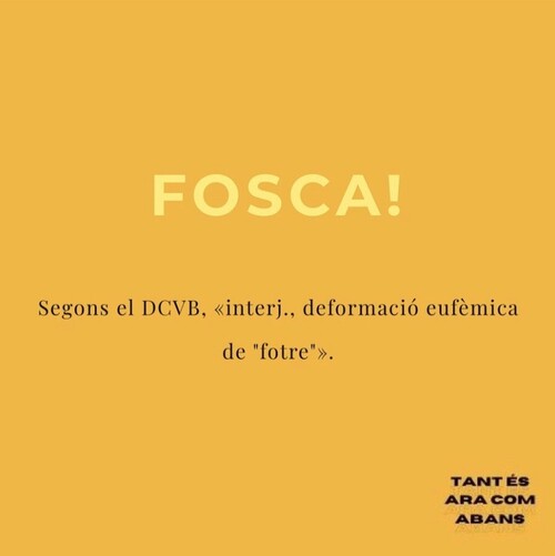 Fosca!