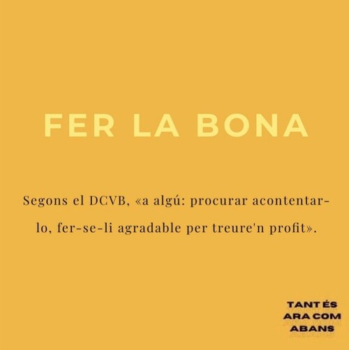 Fer-li la bona