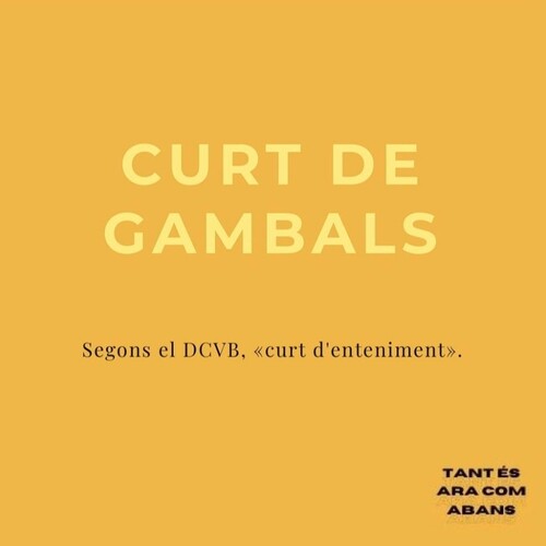 Curt de gambals