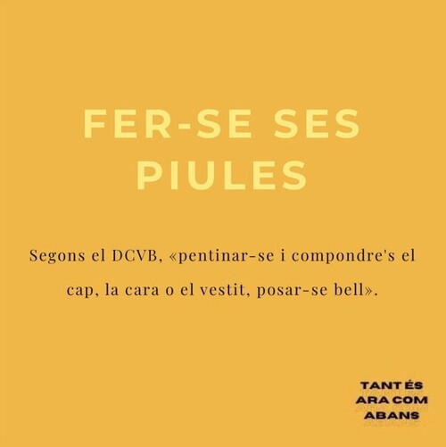 Fer-se les piules