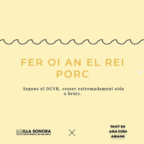 Fer oi al rei Porc