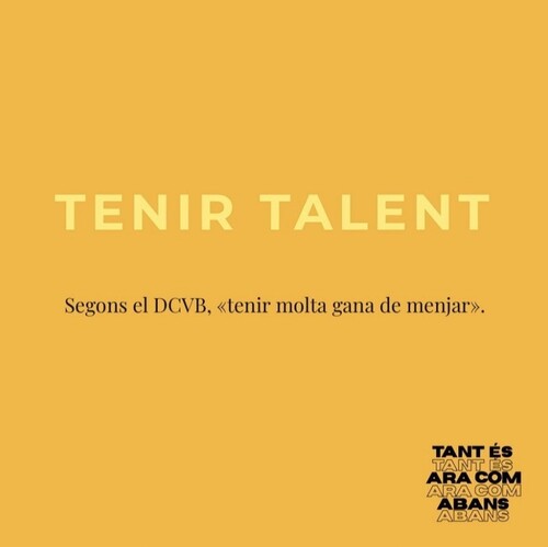 Tenir talent