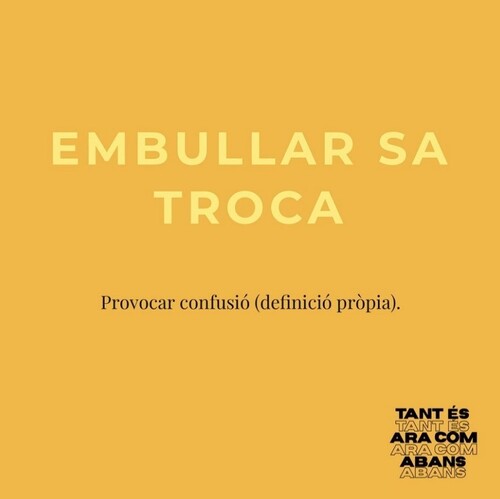 Embolicar la troca