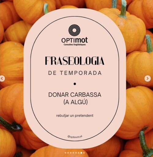 Donar carabassa