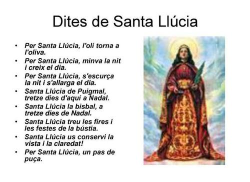 Santa Llúcia de Puigmal, tretze dies d'aquí a Nadal