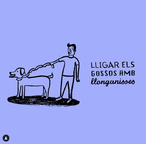 Lligar els gossos amb llonganisses