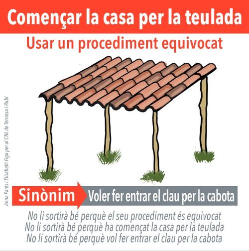 Començar la casa per la teulada