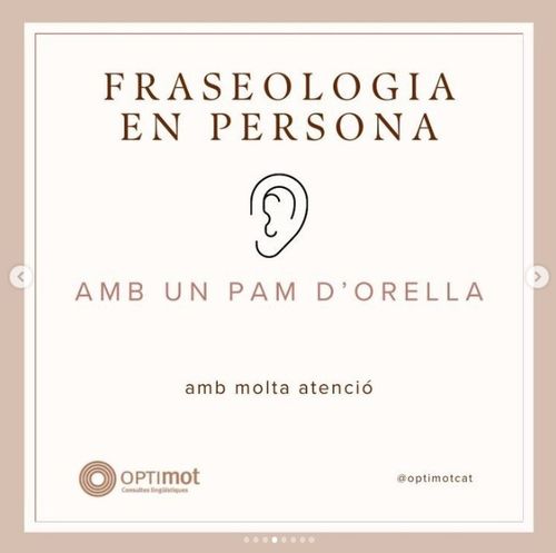 Amb un pam d'orelles