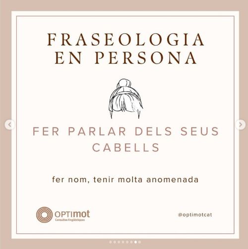 Fer parlar dels seus cabells