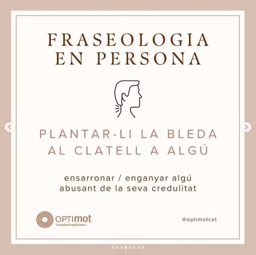 Plantar-li la bleda al clatell