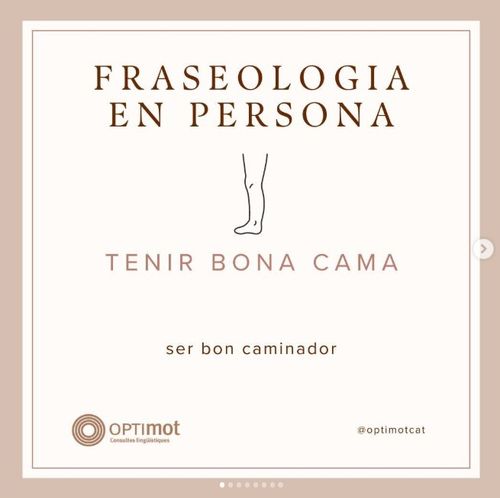 Tenir bona cama