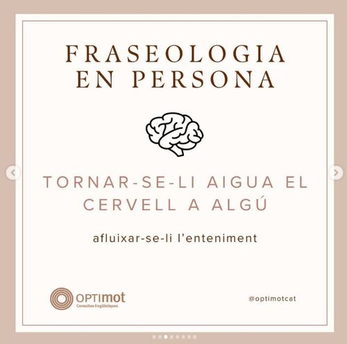 Tornar-se-li aigua el cervell