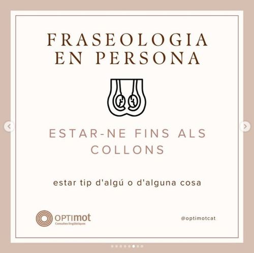 Estar-ne fins als collons