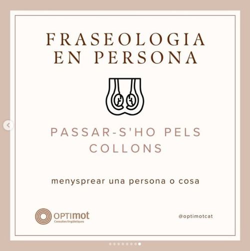 Passar-s'ho pels collons