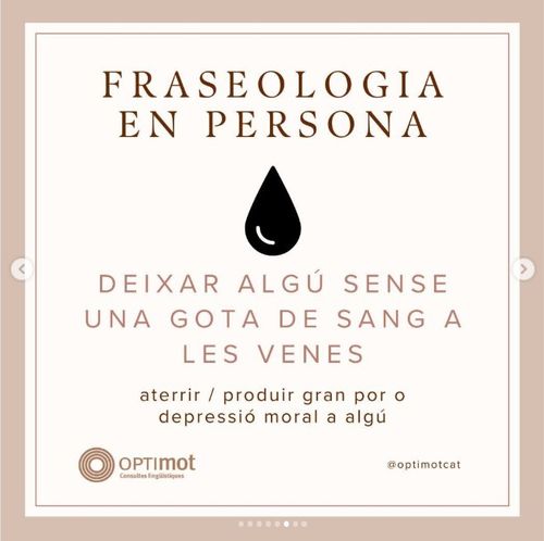 Deixar sense una gota de sang a les venes