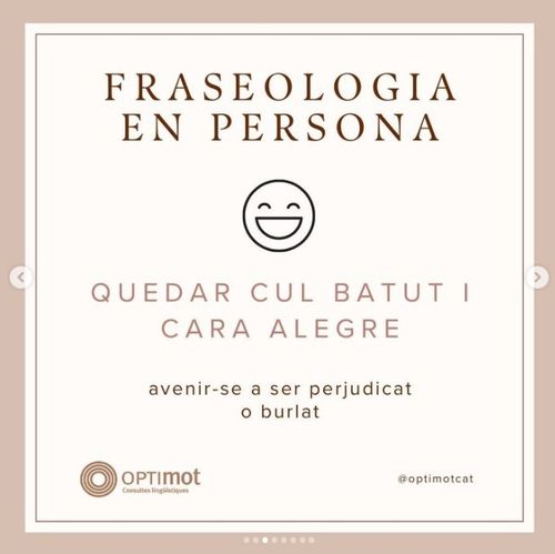 Anar-se'n cul batut i cara alegre