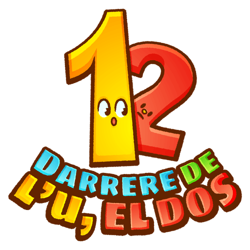 Darrere de l'u ve el dos