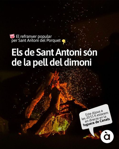 Els de Sant Antoni són de la pell del dimoni