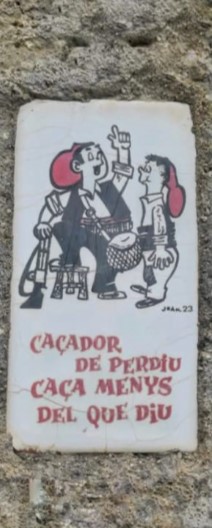 Caçador de perdiu, caça menys del que diu