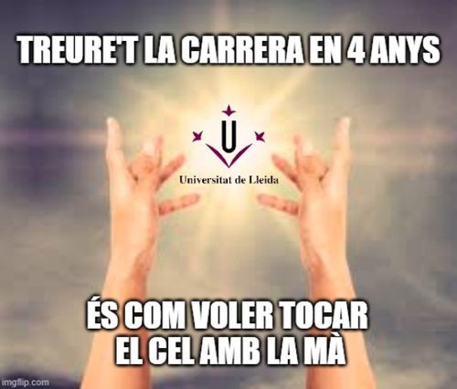 Voler tocar el cel amb la mà