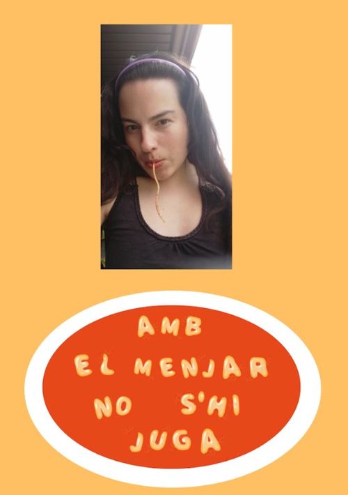 Amb les coses de menjar no s'hi juga