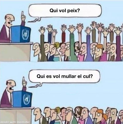 Qui vulgui peix que es mulli el cul