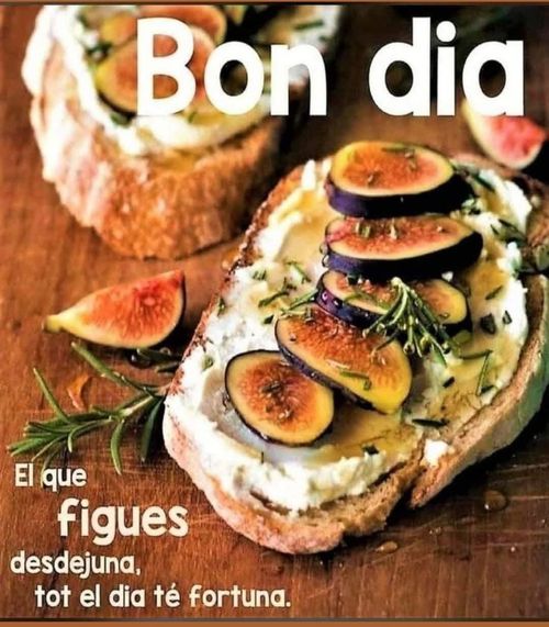El que figues desdejuna, tot el dia té fortuna