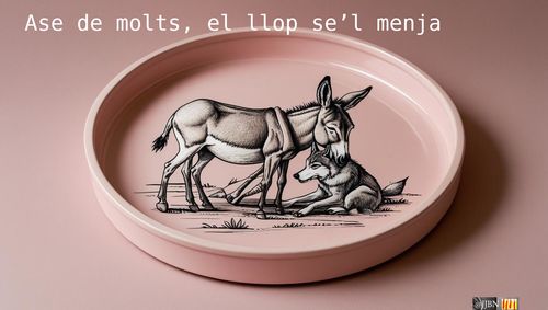 Bestiar de molts, el llop se'l menja